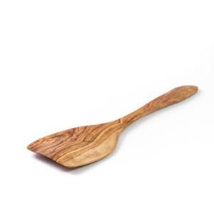 Cuchara de pala de madera de olivo hecha a mano de calidad superior para cocinar y servir-Utensilios al por mayor - Product Image 1