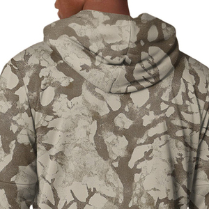 Sweats à capuche brodés personnalisés en coton 100% 600 g/m² pour hommes, streetwear de haute qualité, jungle, surdimensionné, imprimé - Product Image 4