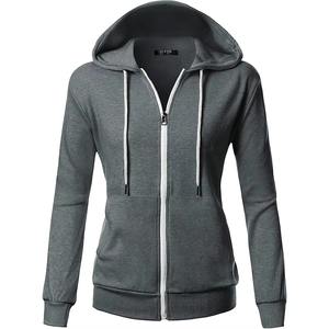 Sweat-shirts à capuche zippés, sweats-shirts oversize, tenues scolaires d'automne, vestes décontractées, vêtements d'hiver - Product Image 4