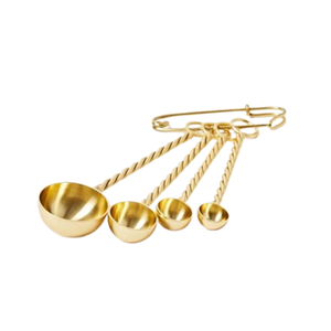 ชุดช้อนตวงสแตนเลสเคลือบสี ทนทาน ใช้ในครัวและทำขนม ราคาสุดคุ้ม - Product Image 5