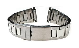 Bracelets intelligents unisexes GD7025 en métal souple, acier inoxydable de luxe, 20-22 mm, respirants, réglables, étanches, durables et légers - Product Image 3