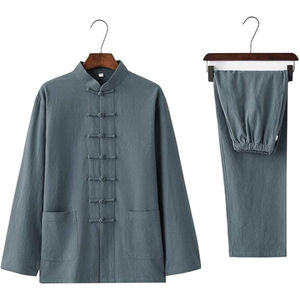 Vêtements de Tai Chi sur mesure en gros du Pakistan, 100% coton, matière respirante, fabricant d'uniformes d'arts martiaux OEM/ODM - Product Image 2