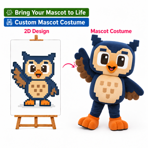 Costume de mascotte personnalisé en EVA, fabricant de costumes de personnages OEM ODM - Product Image 4