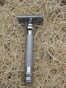 Heavy Duty Slant Bar Safety Razor Hoja de acero inoxidable Herramienta de afeitado - Product Image 2