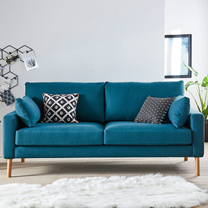 Sofá de Dos Plazas Estilo Europeo LOVESEATS SFB68033, Mueble Tapizado para Sala de Estar - Product Image 1