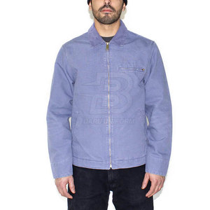 Nouveau style de veste en sergé de coton pour la vente en ligne Veste en sergé de coton de super qualité au design unique pour hommes - Product Image 6