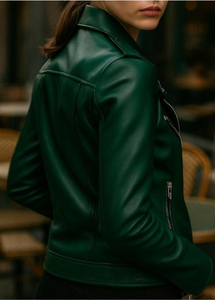 Veste en cuir d'hiver élégante et décontractée de qualité supérieure, logo sur le devant, vestes en cuir pour hommes de haute qualité, différentes tailles, nouvelle arrivée - Product Image 4