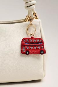 New Animal Beaded Bag Charm for Keychain Trendy Car Hanging <b>Ornament</b> with flamingo Elephant from India - Product Image 6