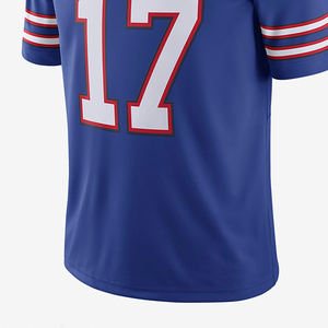 Camiseta de Fútbol Americano Personalizada al por Mayor, Barata, Transpirable, Estampada por Sublimación, de Alta Calidad, 100% Poliéster, Servicio OEM - Product Image 5