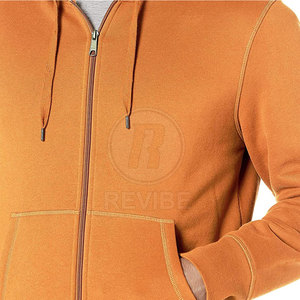 Sudaderas con Cremallera para Hombre de Primera Calidad, 100% Algodón Felpa, Ropa de Calle para Invierno, Transpirable y Ecológica - Product Image 6