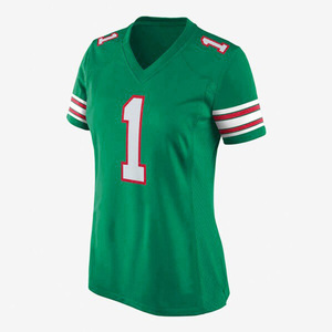 Servicio OEM personalizado de alta calidad de fútbol americano Jersey cosido nombre Número transpirable suave ropa deportiva camisas para hombres y mujeres - Product Image 3