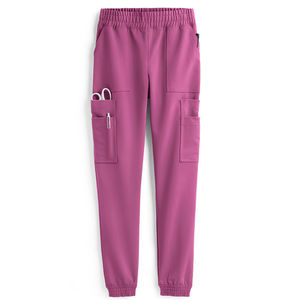 Qualité professionnelle femmes à manches courtes col montant gommage toile infirmière uniformes haute qualité hôpital infirmière uniformes ensembles - Product Image 6