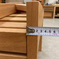 Lit en bois réglable de taille King, style minimaliste moderne, avec rangement, cadre de lit rembourré de luxe, directement de l'usine pour l'ameublement de chambre à coucher