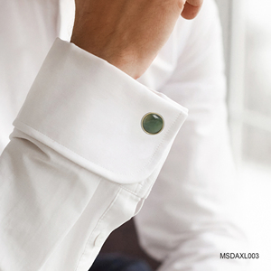 เนฟริทชุบทอง 18K |   กระดุมข้อมือสุดหรูสำหรับผู้ชาย MSDAXL003 |   คอลเลกชันตินห์วู |   จากเวียดนาม - Product Image 4