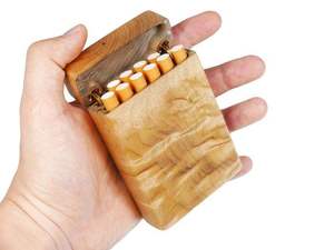 กล่องซิการ์ทำจากไม้มีสไตล์สำหรับผู้ถือบาร์และคนรักซิการ์ที่ถือซิการ์ทำจากไม้หลายขนาดสำหรับร้านอาหารและเลานจ์ - Product Image 5