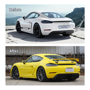 Tegarry <span class=keywords><strong>718</strong></span> Facelift ชุดเติมแต่งร่างกายสำหรับ GT4อัพเกรดสภาพใหม่จากโรงงานโดยตรงสำหรับ2016-2023 Porsche <span class=keywords><strong>718</strong></span> - Product Image 3