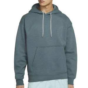 เสื้อมีฮู้ดผ้าหนาสีเบจสำหรับผู้ชายเสื้อจัมเปอร์โอเวอร์ไซส์สีเบจ - Product Image 2