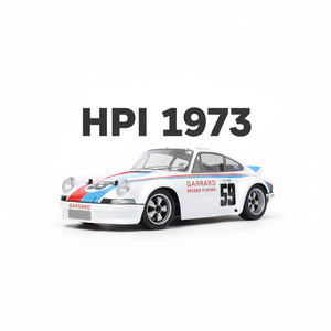 HPI 1/10 4WD Sport 3 Plus, Auto de Turismo Listo para Usar con Motor sin Escobillas, Edición <span class=keywords><strong>Carrera</strong></span> RSR 1973 911 Brumos Racing, Réplica Retro a Escala, RTR - Product Image 1