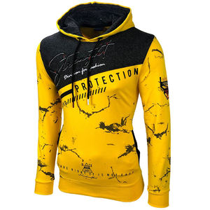 Sweat à capuche personnalisé pour homme en polaire polyester 400 GSM, streetwear, pull, entièrement personnalisé, impression par transfert thermique, séchage rapide - Product Image 1