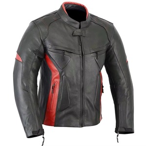 Chaquetas de Motocicleta de Cuero Personalizadas, Transpirables, de Fábrica, Tallas Grandes, con Diseño de Logotipo Personalizado, Alta Calidad y Económicas - Product Image 4
