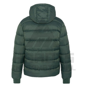 Veste en duvet blanche d'hiver pour hommes personnalisée en gros Veste polaire de haute qualité, style mode, grande taille - Product Image 5