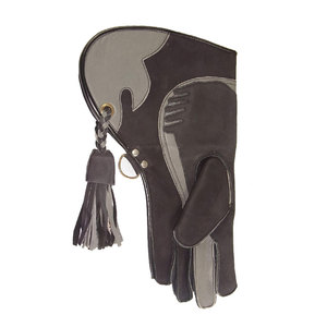 Gants de fauconnerie en cuir d'origine acceptables OEM de conception unique de haute qualité - Product Image 3