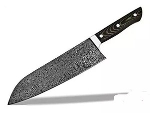 SCL มีดเชฟเหล็กดามัสกัสสุดหรูคมพร้อมสำหรับทำอาหารความท้าทายสุดยอดใบมีดสำหรับทำอาหาร - Product Image 5