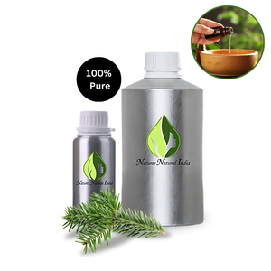 Natures Natural India Oils Siberian Pure Tea Tree Fir Leaf Essential Oil 10ml Moisturizer Anti-Aging Nourishing <b>Pore</b>-Cleansing - Product Image 1