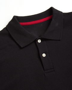 Chemise de performance pour homme à manches courtes en toile unie imprimée sur mesure, séchage rapide, respirante, anti-humidité, 100 % coton, haute performance - Product Image 4