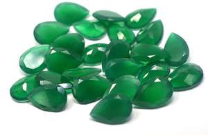 100% ธรรมชาติสีเขียวนิล 6x8 มม.ถึง 15x20 มม.อัญมณีรูปทรงลูกแพร์พลอยตัดนิลหินสีเขียวนิลอัญมณีหลวมสําหรับเครื่องประดับทํา - Product Image 5