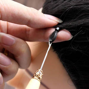 คีมต่อผมแบบซิลิโคน รุ่นไมโครเพิร์ล ปี 2024 ขายส่ง คีมสแตนเลสสำหรับร้านเสริมสวย อุปกรณ์ต่อผม - Product Image 5