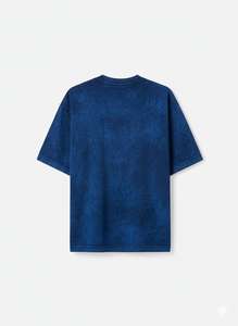 เสื้อยืดลายฟอกสีแบบกำหนดเอง เสื้อยืดฟอกสีหนาพิเศษ ทรงโอเวอร์ไซส์ สไตล์วินเทจ ผ้าฝ้ายเรียบ เสื้อยืดชาย ไหล่ตก ทรงยูนิเซ็กซ์ - Product Image 4