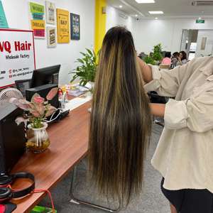 Peluca de encaje HD de la mejor calidad, Color Piano, onda Natural, máquina de extensiones de cabello humano vietnamita virgen 100%, trama doble para mujeres - Product Image 4