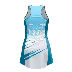 Uniforme de netball para mujer Diseño sin mangas Tela transpirable Uniforme de netball de diseño cómodo - Product Image 2