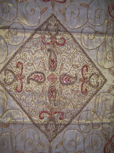 Wedding <b>Table</b> <b>Cover</b> Square Organza Tablecloth with Elegant Sheer Design Premium Decorative <b>Table</b> Linen for Dining - Product Image 3