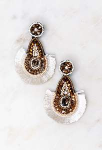 Wiselle – boucles d'oreilles pendantes en or ROSE en plusieurs couleurs, boucles d'oreilles légères, bijoux et accessoires de mode, prix bas - Product Image 5