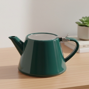Tetera de Cerámica Práctica de Excelente Calidad 3460418-0.45, Tetera Compacta para Preparar Té Individualmente, 450 ml - Product Image 1