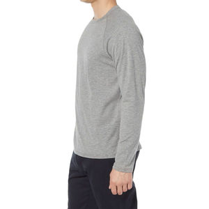 Camiseta de Manga Larga para Hombre, 100% Algodón, Colores Sólidos, Cuello Redondo, Alta Calidad, Marca TEXLERA, Corte Regular - Product Image 4