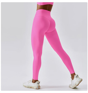 Women's High Waist Fitness <b>Leggings</b> Casual Buttery Soft Stretchy Fleece <b>Silk</b> Nylon Running Gym Exercise Sports Yoga Pants Pocket - Product Image 6