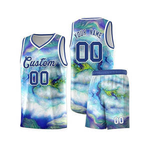 Maillot de basket-ball dernière mode de haute qualité anti-rides haut tendance maillot de basket-ball avec le meilleur design - Product Image 1
