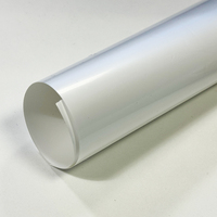 Papier synthétique BOPP en marque blanche, qualité alimentaire, résistant à l'humidité, finition mate argentée métallisée brillante, rouleau jumbo, matière première