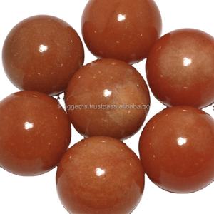 High Quality Wholesale Red Aventurine <b>Crystal</b> Ball Carved Love Healing Feng Shui Gemstone Home Decoration - Product Image 2