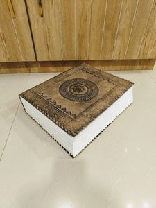 Handmade dập nổi da Tạp Chí cổ điển retro công thức ma thuật cầu nguyện bằng văn bản Wellness <span class=keywords><strong>Bullet</strong></span> món quà cưới - Product Image 5