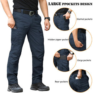 Pantalones Cargo de Lona de Alta Calidad para Hombre, Resistentes, Casuales, para Uso Diario, Ropa de Calle - Product Image 5