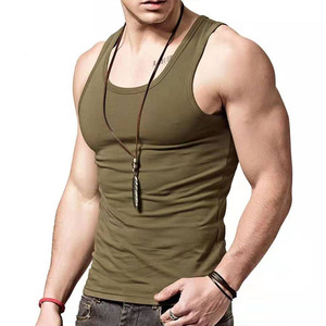 เสื้อกล้ามไนลอนสีขาวสไตล์ทันสมัยสำหรับผู้ชายแนวสตรีทแบบถักสไตล์สปอร์ต - Product Image 1