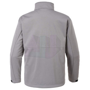 Veste d'hiver softshell pour homme respirante et écologique avec logo frontal, ajustement flexible, texture lisse, matière nylon/polyester - Product Image 2