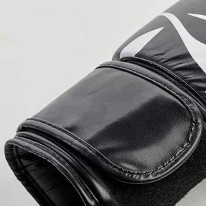 Gants de boxe en cuir sur mesure les plus vendus, avec lacets et patchs élégants, équipement d'entraînement d'arts martiaux - Product Image 2