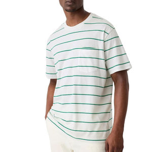 Camisetas para hombre 100% algodón logotipo personalizado alta calidad ecológico transpirable precio al por mayor fabricante de Pakistán - Product Image 2