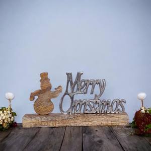 Bougeoir à bougie chauffe-plat en bois en forme d'arbre de Noël moderne pièce maîtresse de fête pour la table de vacances et la décoration de la maison - Product Image 5