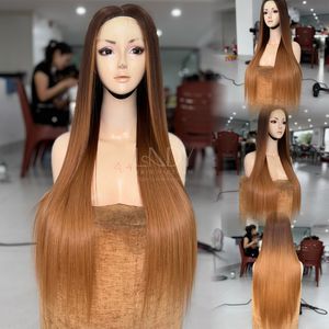 Plus haute qualité belles perruques vrais cheveux humains 100% vietnamien cheveux humains os droite couleur fermeture perruque 2025 - Product Image 1